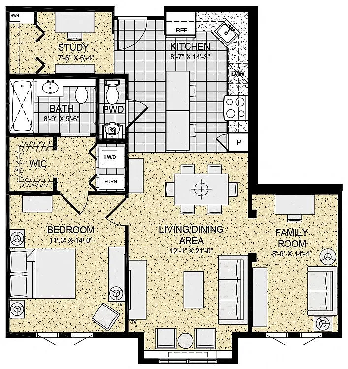 Floor plan C-13