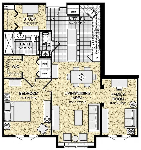 Floor plan C-13