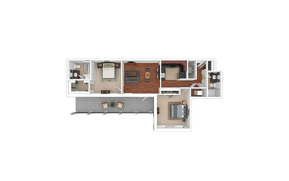 Floor plan B4