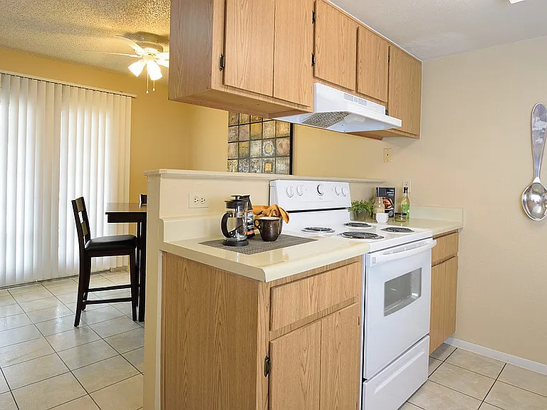 Galley-Style Kitchen with Ample Storage