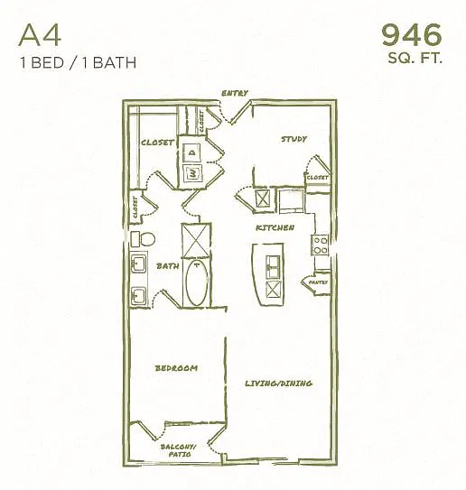 Floor plan A4