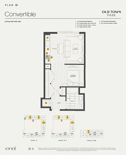 Floor plan Plan S2
