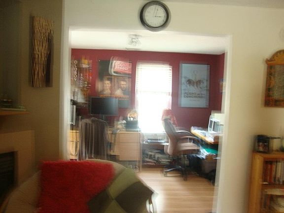 White french doors added between rooms for privacy in second