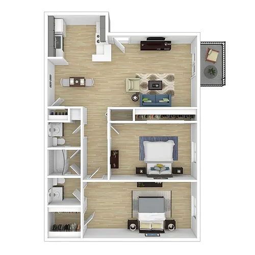 Floor plan B1