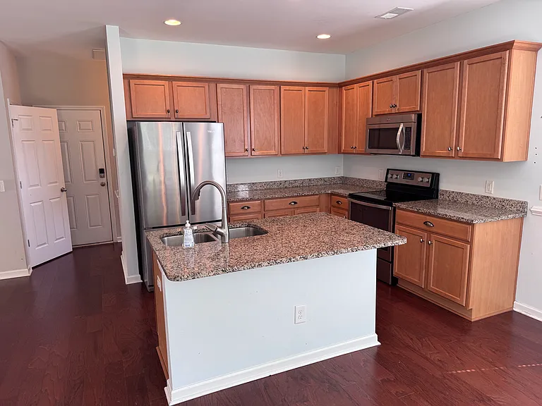 Downstairs kitchen.