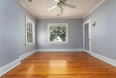 1 closet in Bedroom. 2nd closet in Master Bath area. Window Box Planter outside front window.