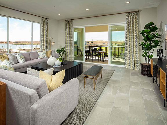 Spacious light-filled open layout featuring kitchen with eating bar, plentiful counter space and opt