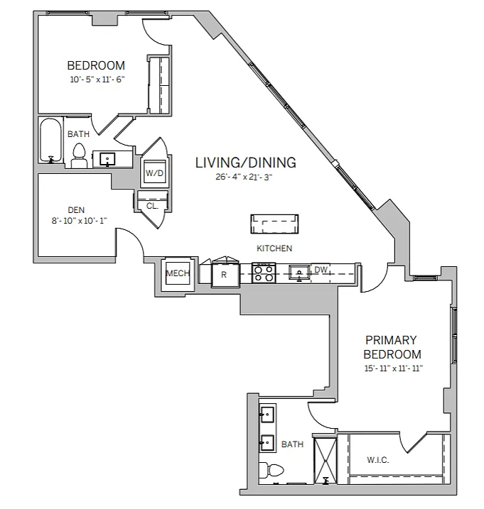 Floor plan B17C