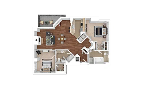 Floor plan B8U