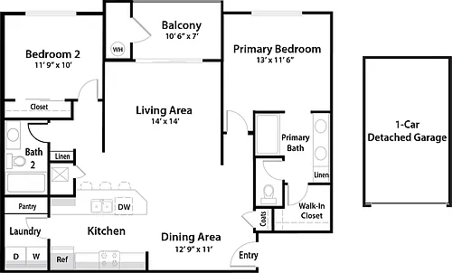 Floor plan B1