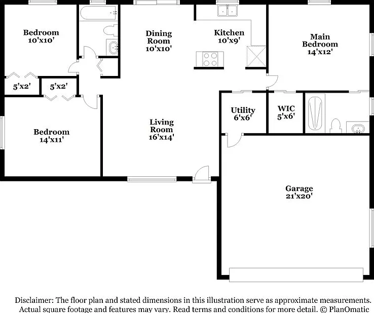 3 bed, 2.0 bath, 1226 sqft, $2,015 — Photo 2