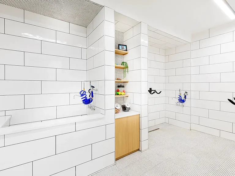 Pet-friendly community with convenient pet spa and bike-washing station.