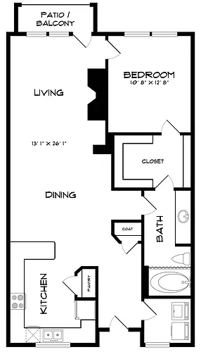 Floor plan A