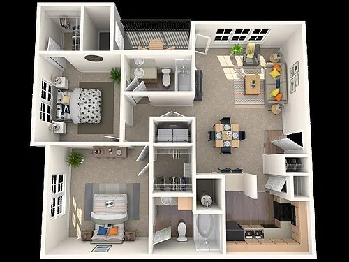 Floor plan Cambridge