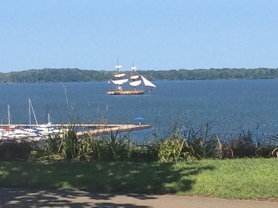 Enjoy a GREAT waterfront view!
