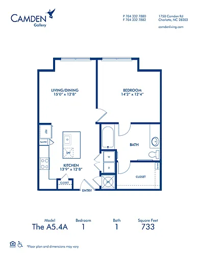 Floor plan A54A