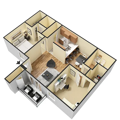 Floor plan B1