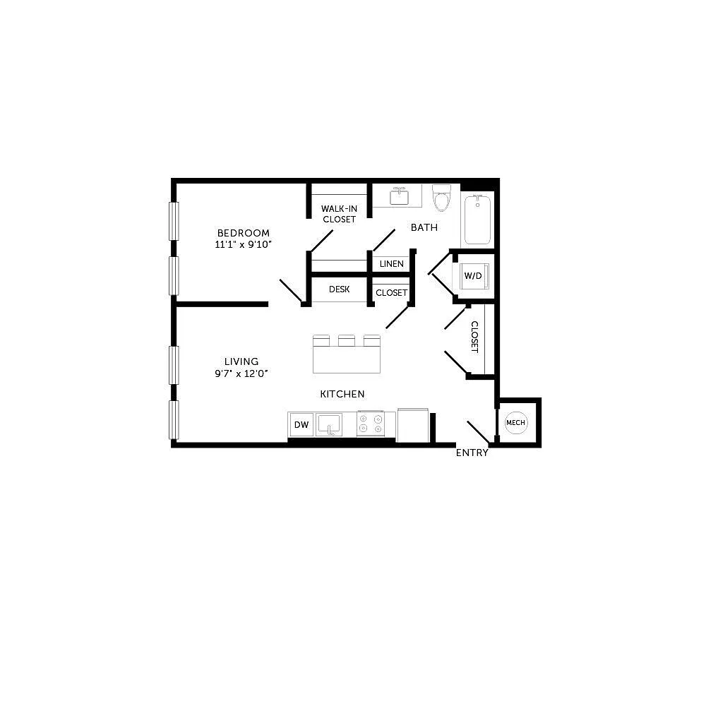 Floor plan A11