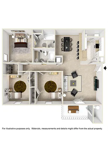 Floor plan Magnolia