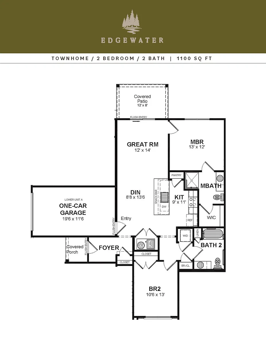 Floor plan 1100