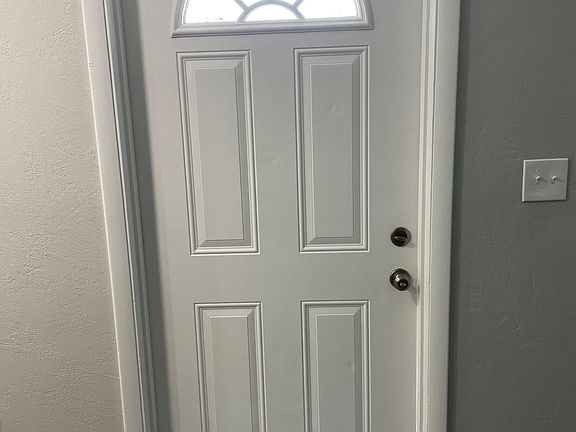 Front Door from the Interior.