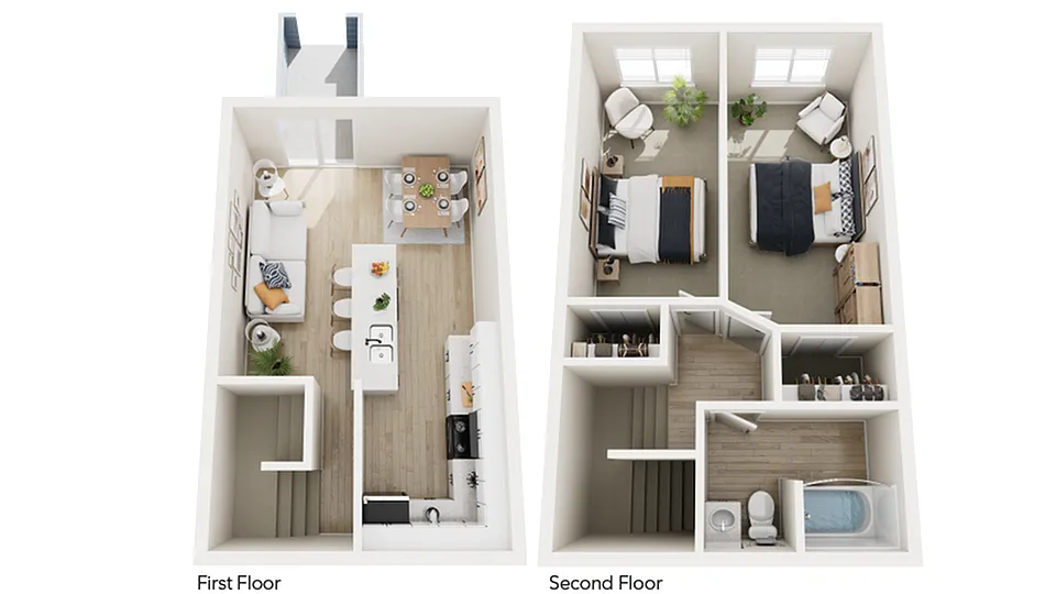 Floor plan B2 - TH