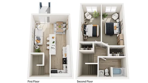 Floor plan B2 - TH