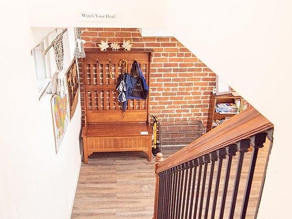 Stairs into the apartment