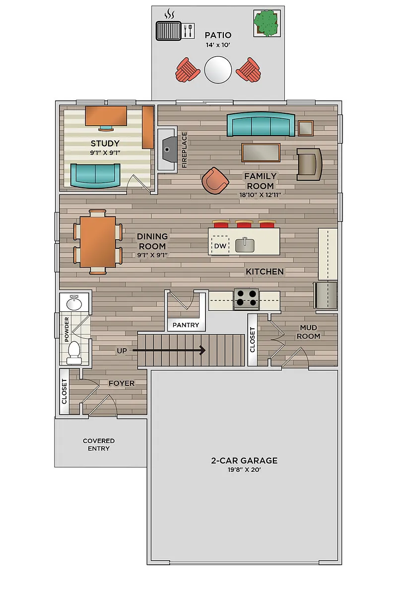 Floor plan The Ashton