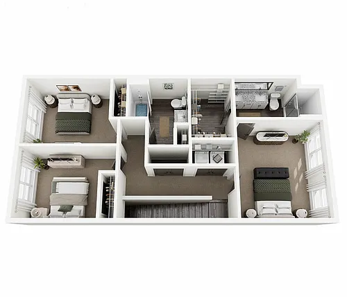 Floor plan The Castillo