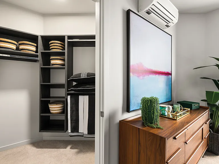 Model Unit - Walk-in Closets