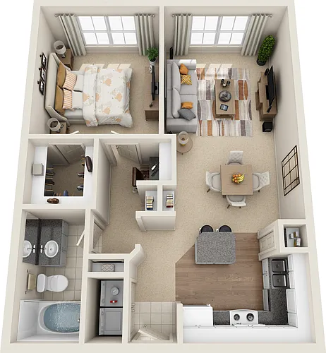 Floor plan A4