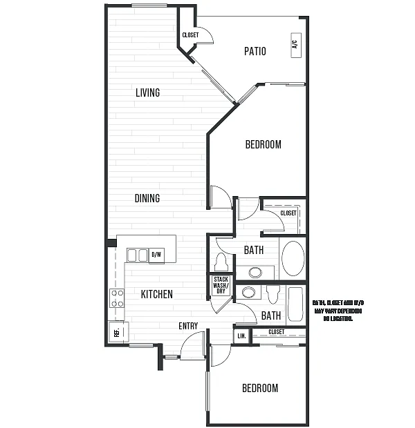 Floor plan Plan 2B