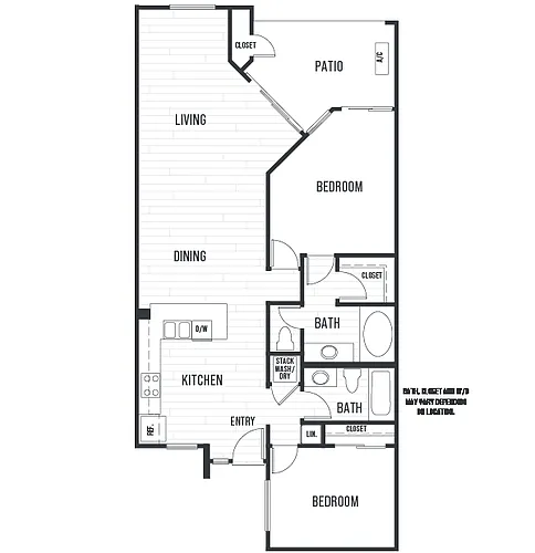 Floor plan Plan 2B