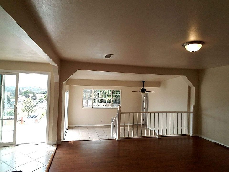 It has a living room, a family room and a formal dining room