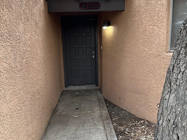 Front entry!