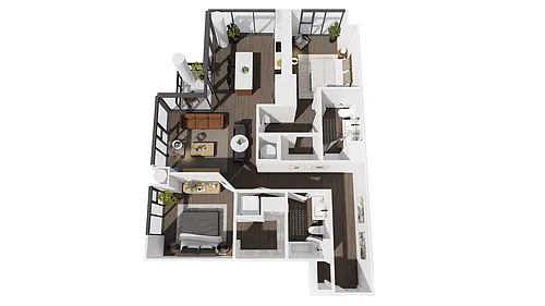 Floor plan B6