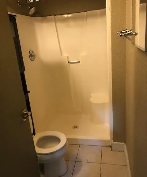 third bathroom on middle floor
