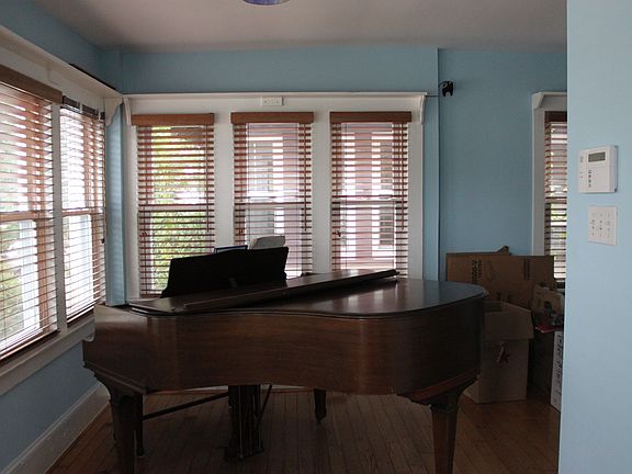 Enclosed porch.