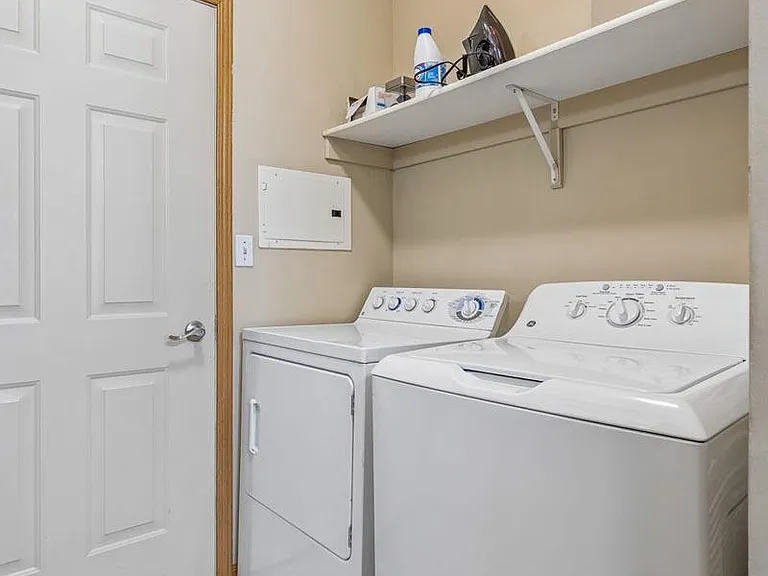 Dedicated laundry spaces help keep household tasks organized and out of the way.