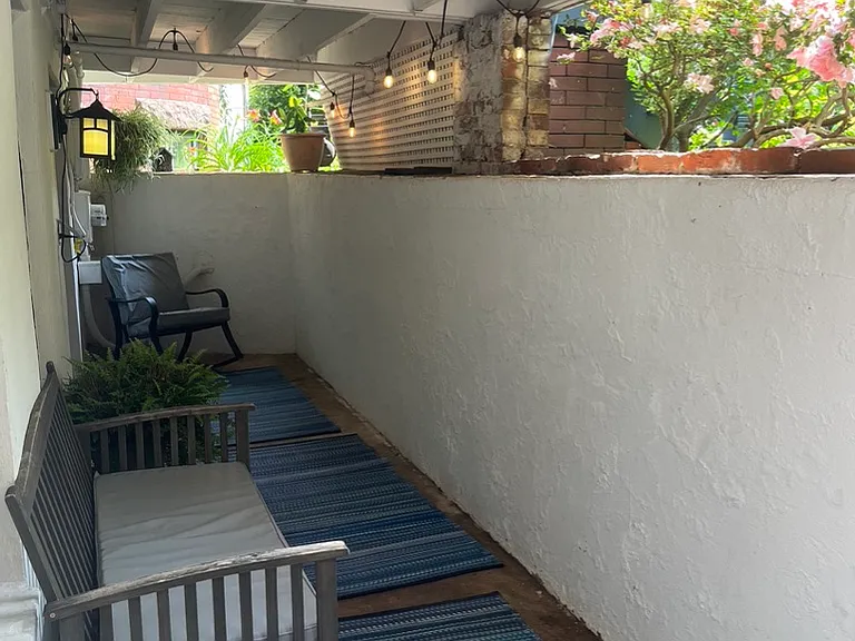 Outdoor seating area