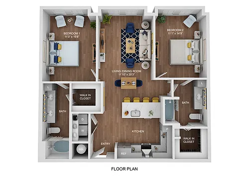 Floor plan B3
