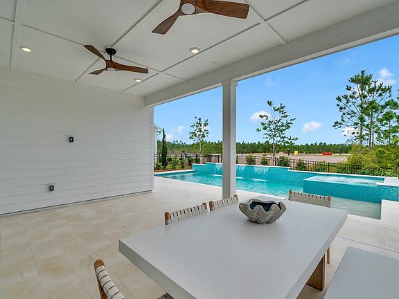 Madison Model Home Lanai Pool