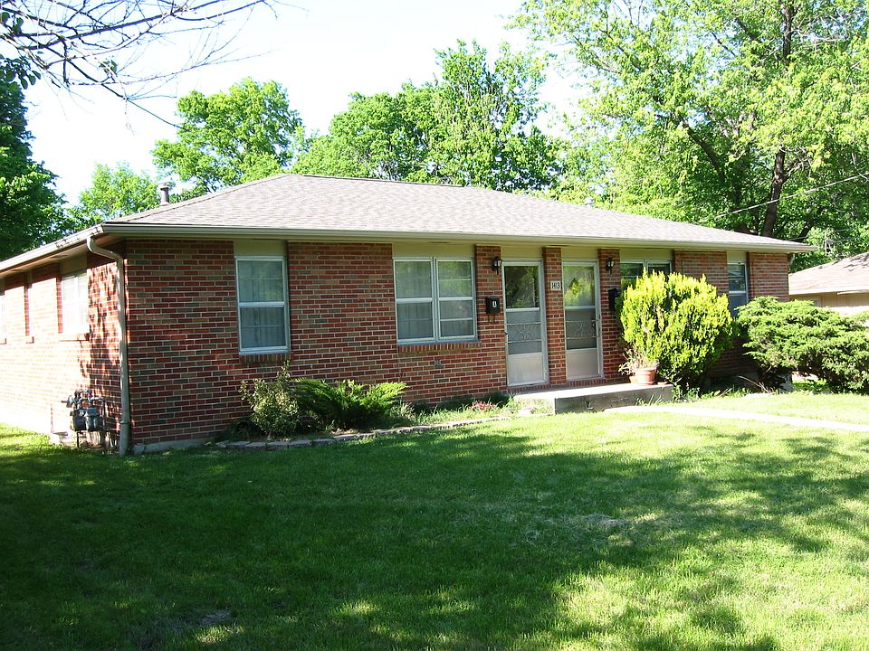 Front of duplex