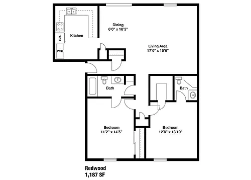 Floor plan Redwood