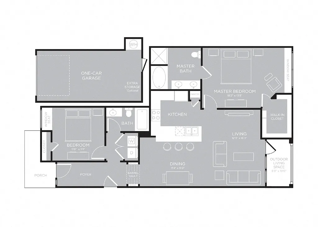Floor plan B3