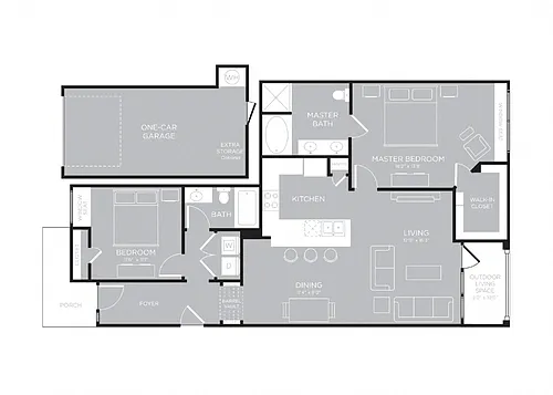 Floor plan B3