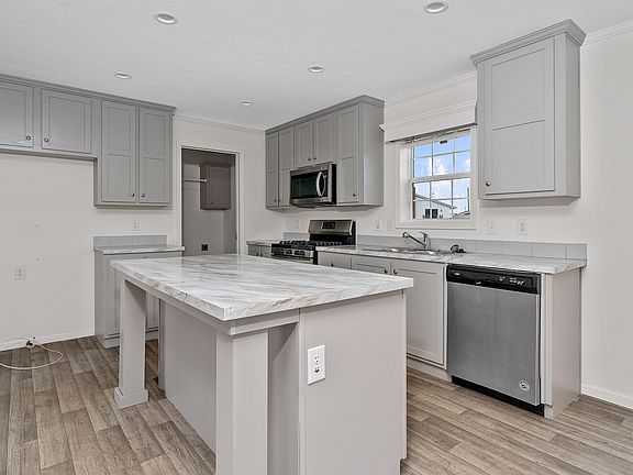 Large kitchen island