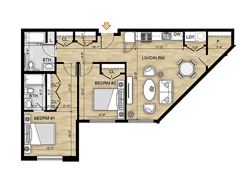 Floor plan 429