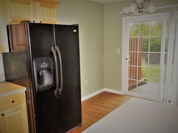 Kitchen view to patio